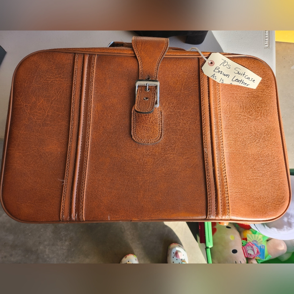 Vintage Brown Leather Bag
